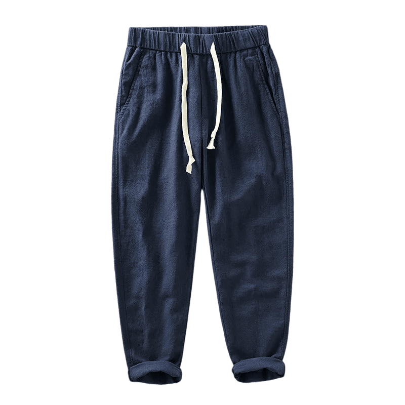 Men's Linen Trousers Rovino Verno