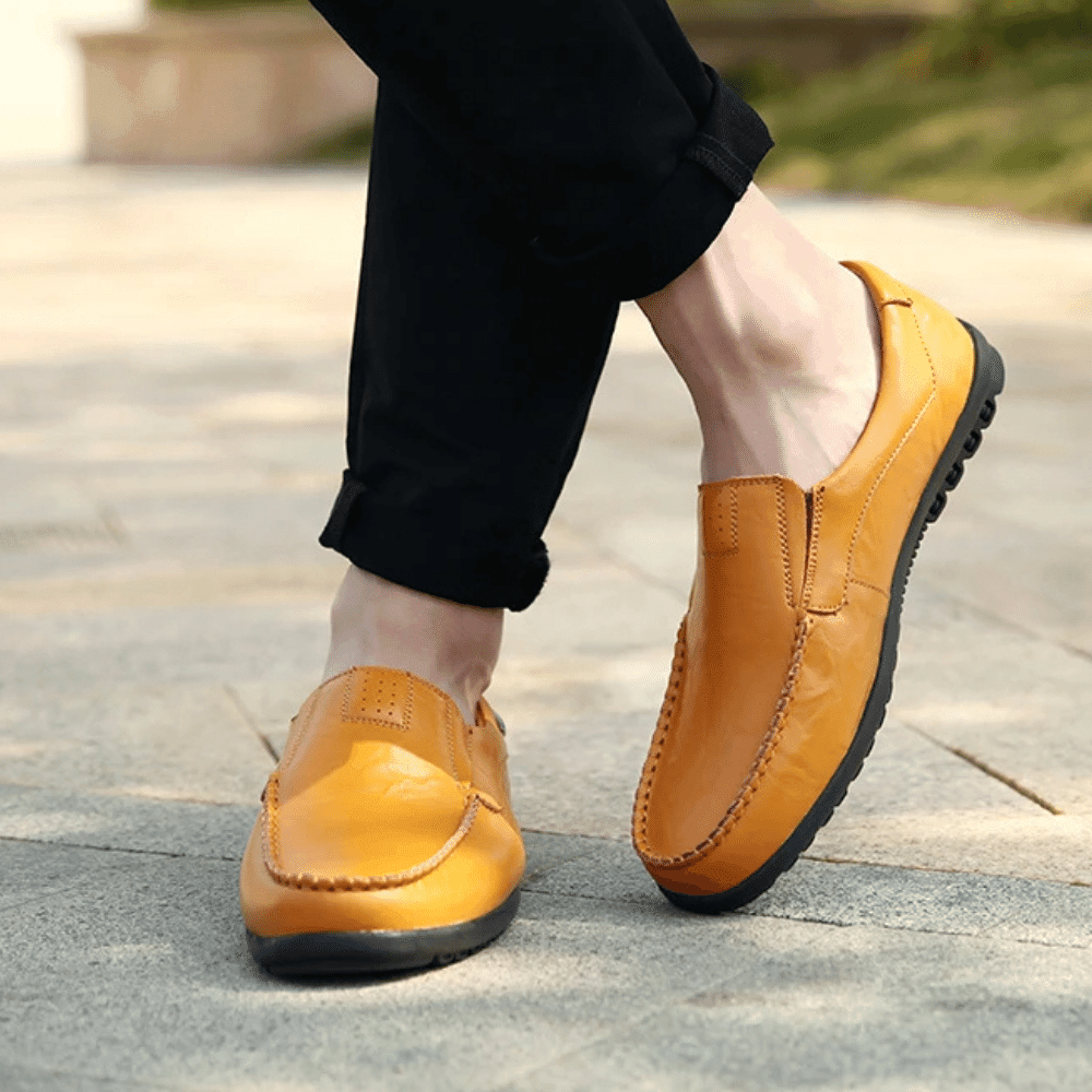 Leather Moccasin for Men Verno