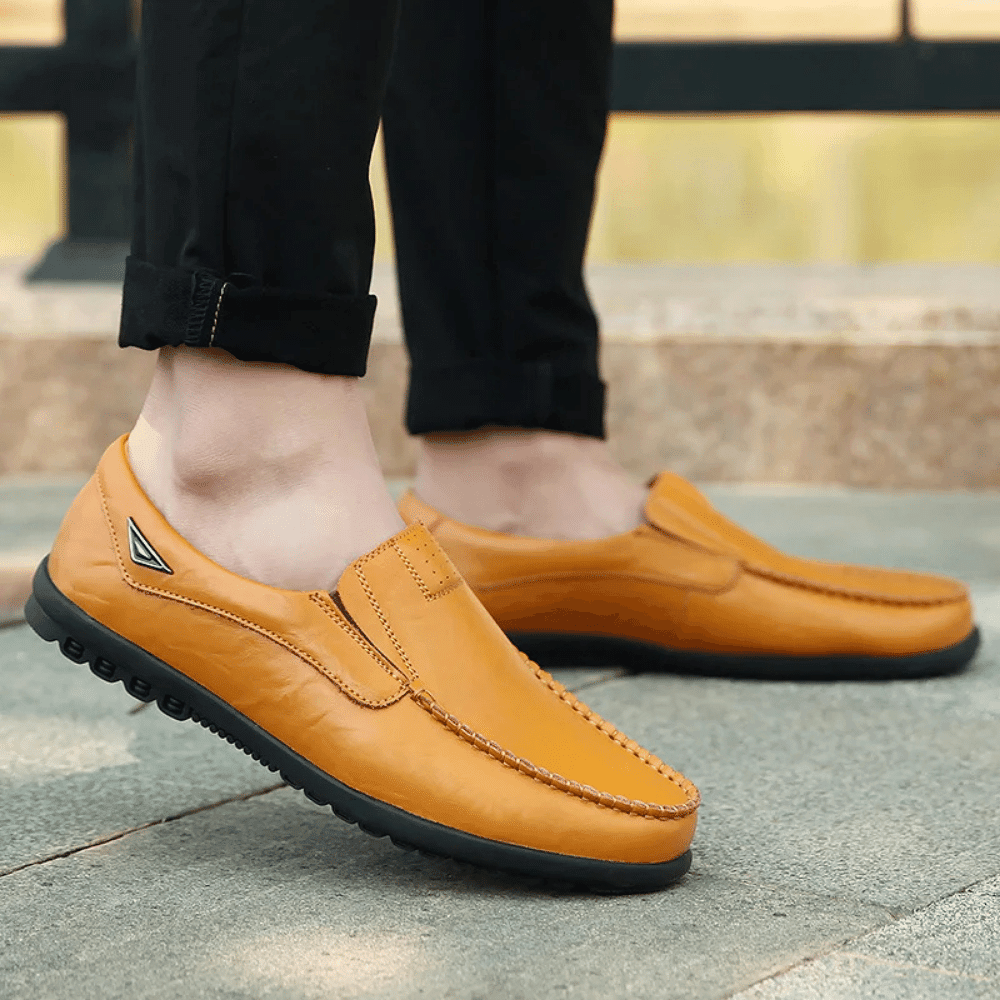 Leather Moccasin for Men Verno