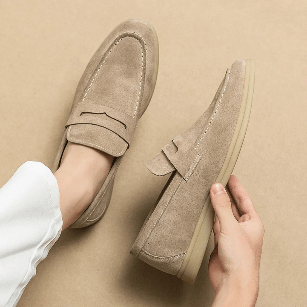 Leather Moccasin Loafer for Men Liverpool Verno